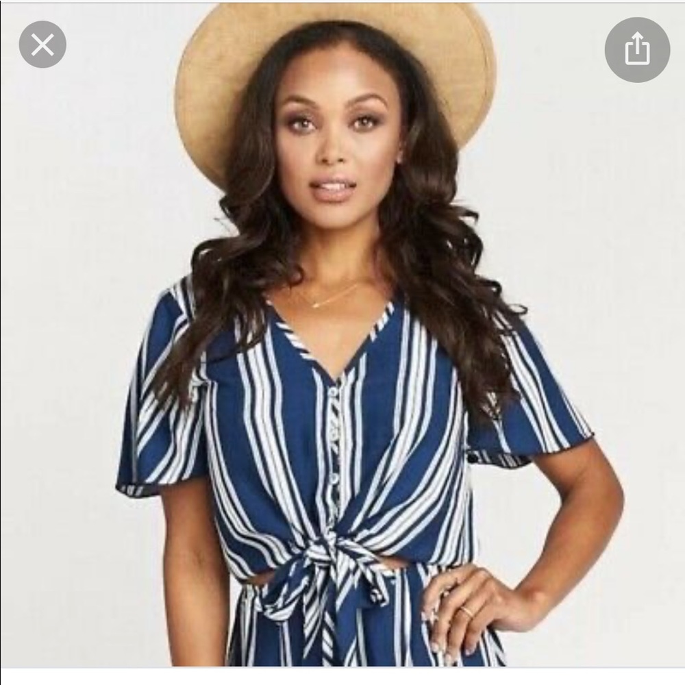 Show Me Your Mumu ~ Tortuga Tie Top